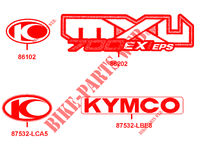 DECO pour Kymco MXU 700I EX EPS IRS 4T EURO II