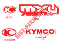 DECO pour Kymco MXU 700I EX EPS IRS 4T EURO 4