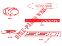 DECO pour Kymco AK550 4T EURO 4
