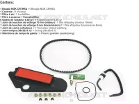 KIT ENTRETIEN PERIODIQUE  50 kymco-moto AGILITY AGILITY 50 12 4T EURO 4 3