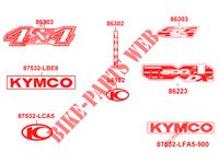 DECO pour Kymco MXU 500I DX IRS 4T EURO 2