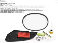 KIT ENTRETIEN PERIODIQUE  125 kymco-moto X-TOWN XTOWN 125 I CBS EXCLUSIVE EURO 4 1