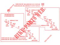 CARDAN (DETAIL) pour Kymco MXU 700I EX EPS IRS 4T T3B