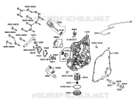 CARTER DROIT / POMPE A EAU  300 kymco-moto DINK DINK STREET 300 I ABS EURO III  11