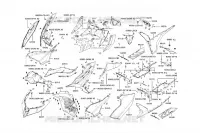 CARENAGES AVANT  550 kymco-moto AK AK 550 PREMIUM 4T EURO 5 7