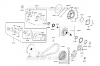 VARIATEUR / EMBRAYAGE  700 kymco-moto MXU MXU 700I EPS T3B 37