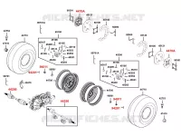 ROUES AVANT  500 kymco-moto UXV KYMCO UXV 500 4T EURO II 31