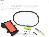 KIT ENTRETIEN PERIODIQUE  125 kymco-moto LIKE LIKE 125 4T EURO III 1