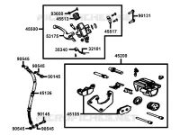 FREINS AVANT pour Kymco LIKE 50 2T MMC EURO II