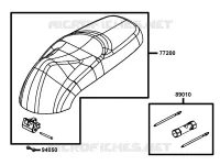 SELLE pour Kymco LIKE 50 2T MMC EURO II