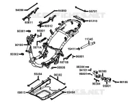 CADRE pour Kymco LIKE 50 4T MMC EURO II