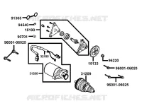 DEMARREUR / POMPE A HUILE pour Kymco LIKE 50 4T MMC EURO II