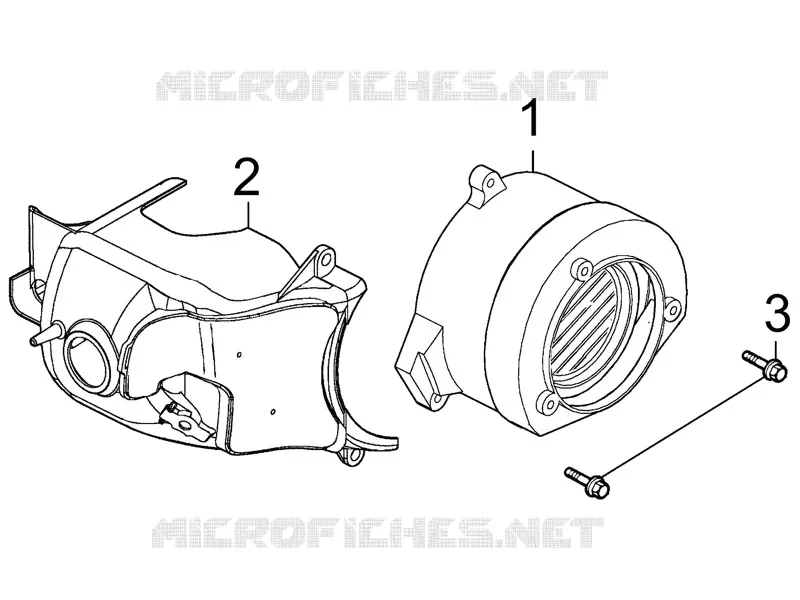 CARTERS DE REFROIDISSEMENT Kymco quad 50 MAXXER MAXXER 50 S 2T EURO II  MAXXER 50 S 2T EURO II