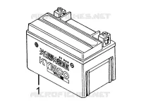 BATTERIE pour Kymco MAXXER 90S 4T EURO II