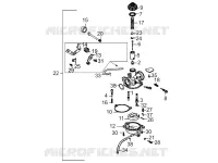 CARBURATEUR pour Kymco MAXXER 90S 4T EURO II
