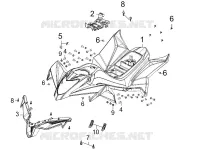 CARENAGES pour Kymco MAXXER 90S 4T EURO II