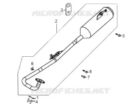 ECHAPPEMENT pour Kymco MAXXER 90S 4T EURO II