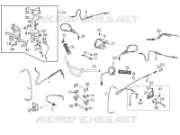 GUIDON / COMMODOS / RETROVISEURS pour Kymco MAXXER 90S 4T EURO II
