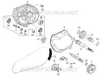 TRANSMISSION pour Kymco MAXXER 90S 4T EURO II