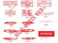 DECO pour Kymco AGILITY 50 FR 2T EURO II