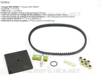 KIT ENTRETIEN PERIODIQUE  150 kymco-moto MXU MXU 150 4T EURO II 2