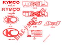 DECO pour Kymco MXU 400 2X4 - 4X4 4T EURO II