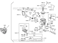 CARBURATION  500 kymco-moto MXU MXU 500 IRS 4X4 4T EURO II 5